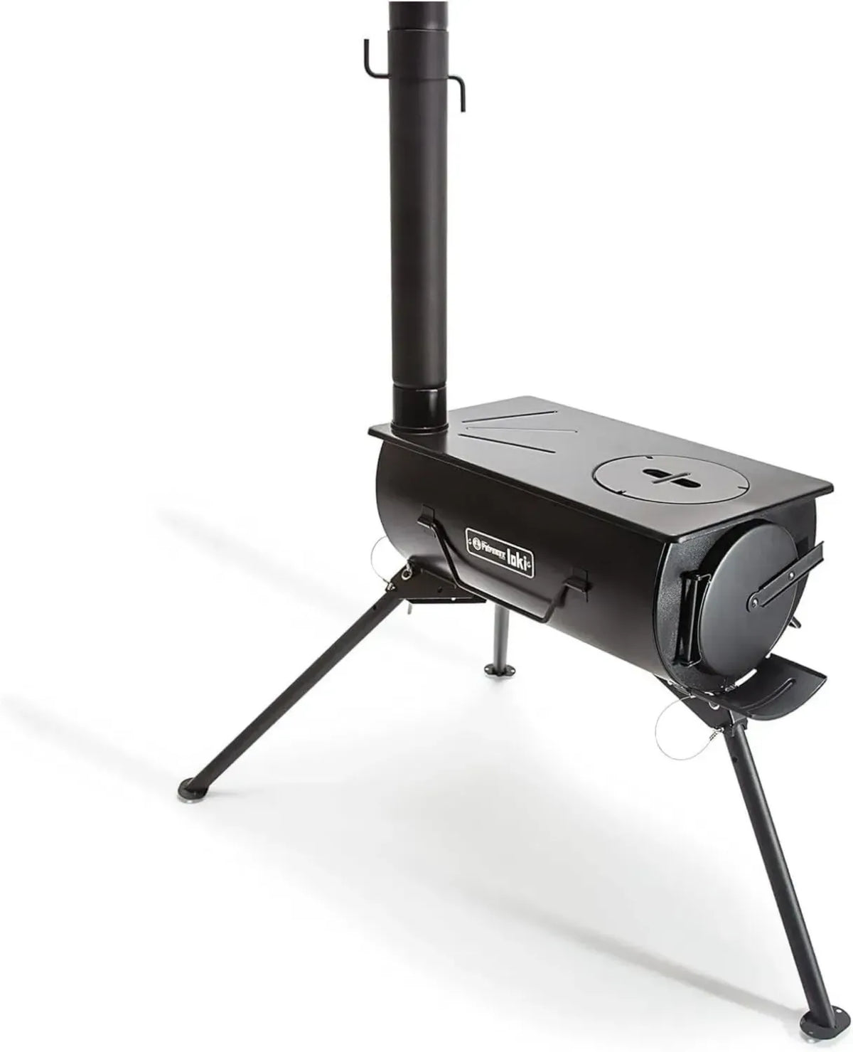 Petromax Loki Klappbarer Campin-ofen mit Herdplatte für Zelt und Outdoor