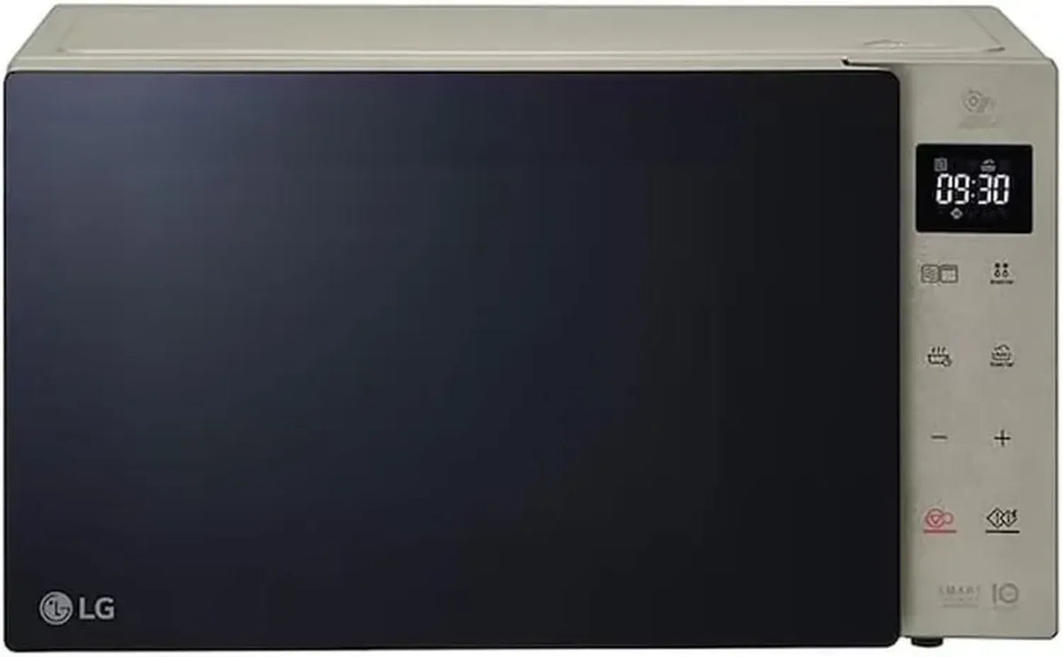 LG Mikrowelle 25L 1000W mit Grill, Smart Inverter, Noble Steel