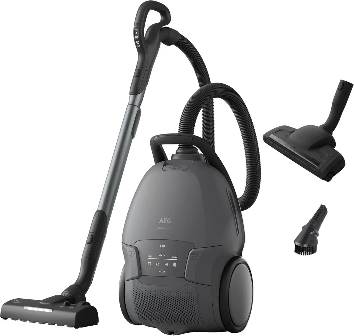 AEG Animal 8000 Staubsauger, Testsieger, starke Leistung, Recyclingmaterial, Tierhaardüse, HEPA-Filter, 12m Kabel, LED-Licht