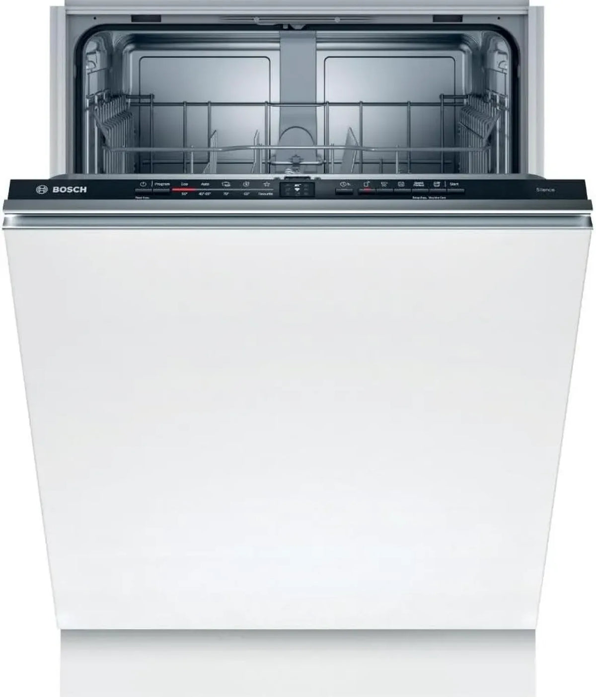 Bosch SBV2ITX22E Serie 2 XXL Vollintegrierter Geschirrspüler, 60 cm, 12 Maßgedecke, SuperSilence, InfoLight, Extra Trocknen, Home Connect