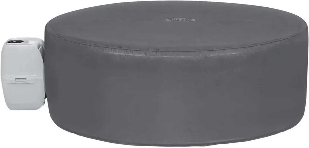 Bestway LAY-Z-SPA Thermo-Abdeckung Rund Ø 216 x 80 cm, Alabaster-Dunkel