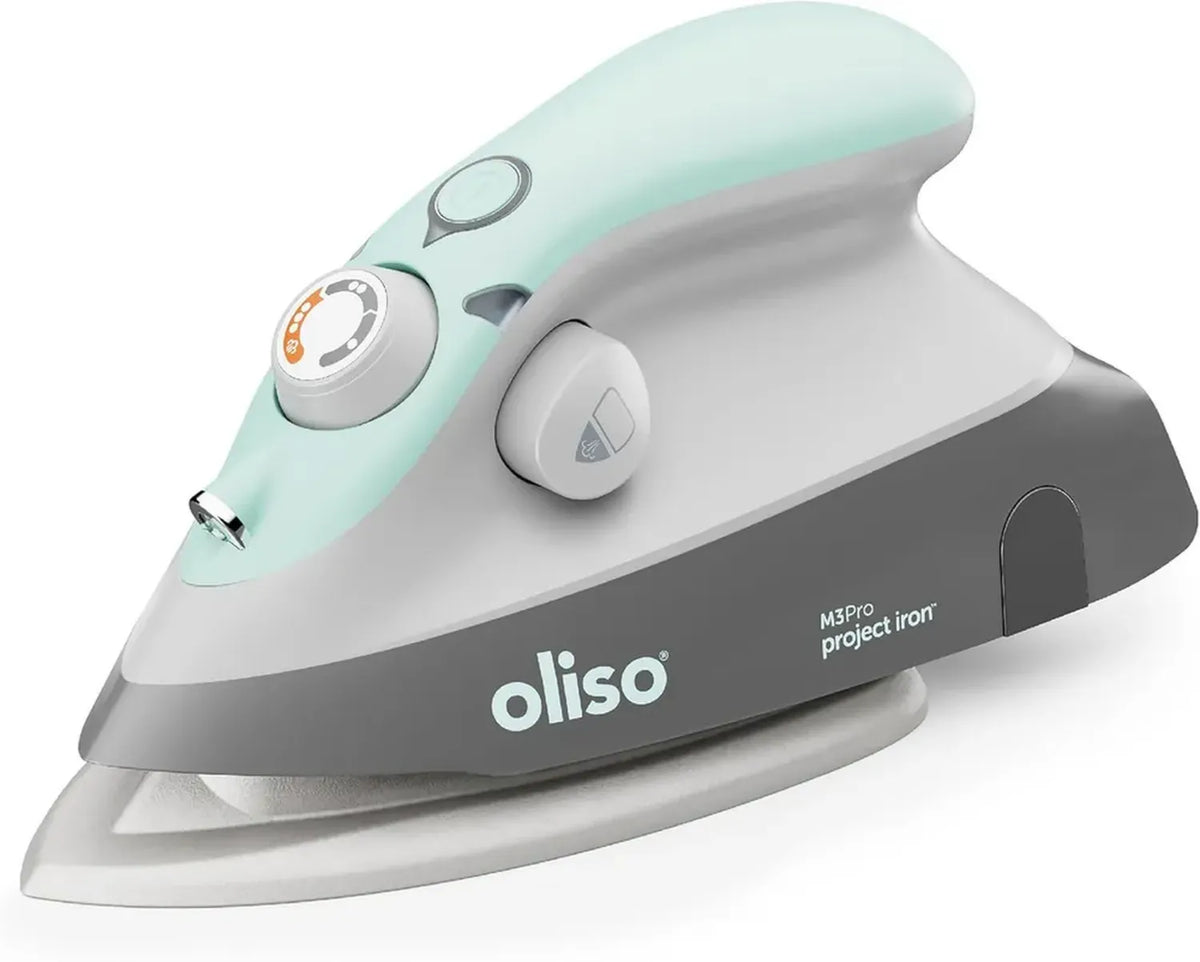 Oliso M3Pro Kompakt-Dampfbügeleisen mit Solemate-Bügelstation